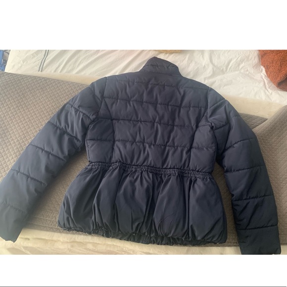 Silvian heach Italian navy puffer coat - Picture 8 of 8